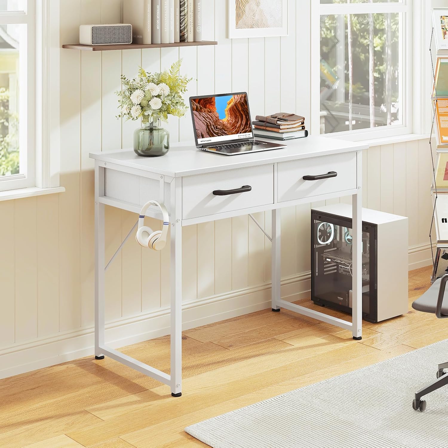 PonterOffice Compact Writing Desk